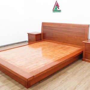 Giường ngủ gỗ xoan đào GX16