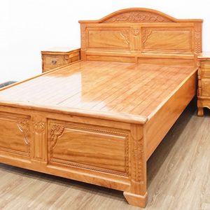 Giường ngủ gỗ gõ đỏ GN34