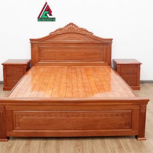 Giường ngủ gỗ xoan đào GX60