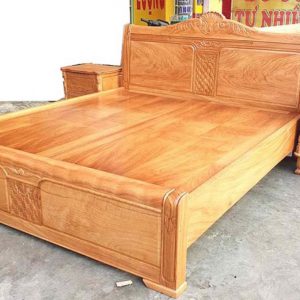 Giường ngủ gỗ gõ đỏ GĐ72
