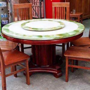 Bàn ăn mặt đá BA014