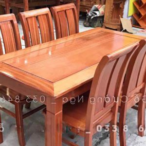 Bàn ăn gỗ xoan đào BA035