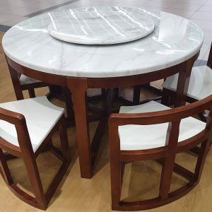 Bàn ăn mặt đá BA025