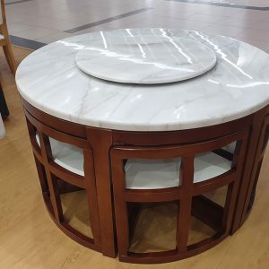 Bàn ăn mặt đá BA025