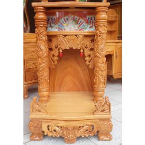 Bàn thờ ông địa gỗ đỏ OĐ001