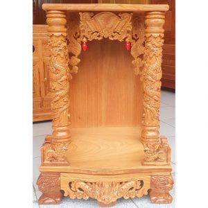 Bàn thờ ông địa gỗ đỏ OĐ002