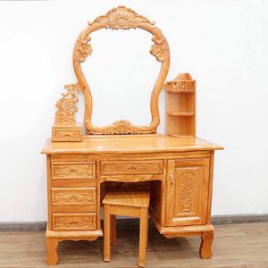 Bàn trang điểm gỗ gõ đỏ BP006