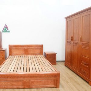 Combo Phòng Ngủ Gỗ Sồi Cb39