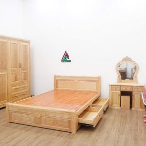 Combo phòng ngủ gỗ sồi C41