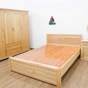 Combo phòng ngủ gỗ sồi C91