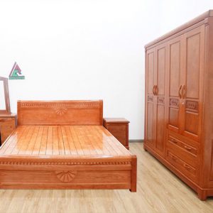 Combo phòng ngủ gỗ sồi C94