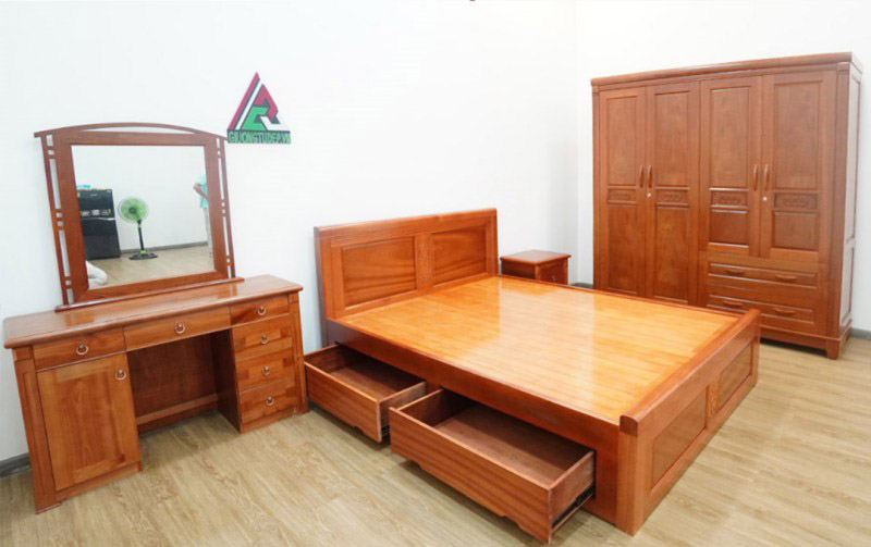 combo-phong-ngu-go-xoan-dao-cb06-01 Combo phòng ngủ xoan đào mã số CB06