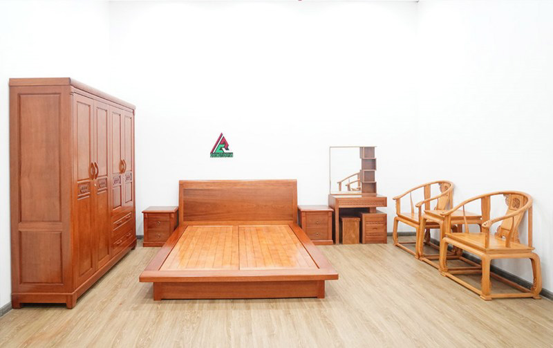 combo-phong-ngu-go-xoan-dao-cb16-01 Combo phòng ngủ xoan đào mã số CB16