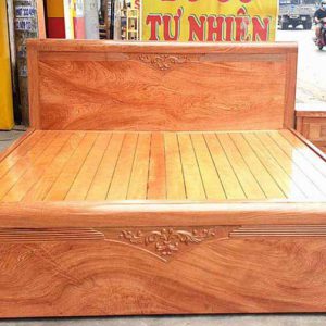 Giường ngủ gỗ hương đá G62