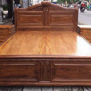 Giường ngủ gỗ mun GM46