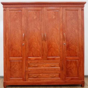 Tủ quần áo gỗ hương đá TH37