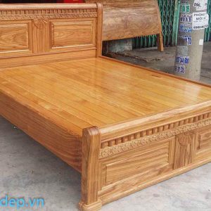 Giường Gỗ Hương Vân Gn31